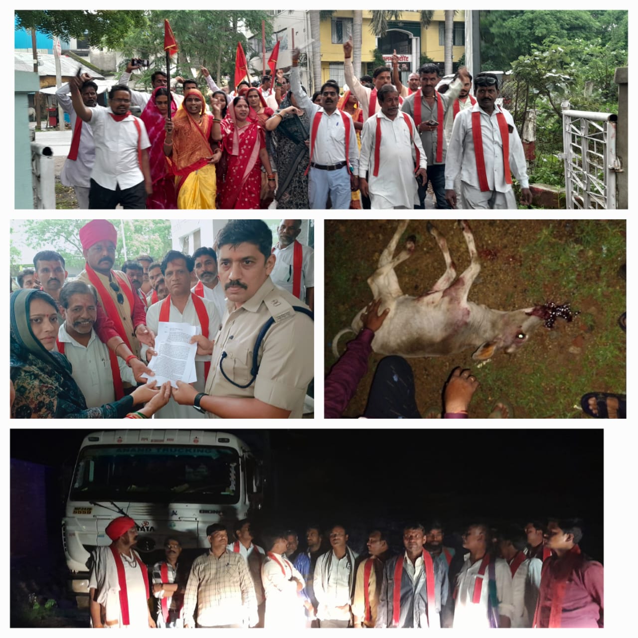 *भगवती मानव कल्याण संगठन द्वारा  अवैध उत्खनन को रोका जो कि विधायक प्रतिनिधि भरत पटेल द्वारा किया जा रहा*