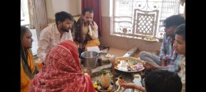 पुरानी जिला पंचायत परिसर स्थित मंदिर की द्वितीय वर्षगांठ श्रद्धा और भक्ति भाव के साथ मनाई गई।