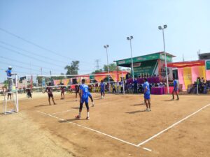 *माईसेम सीमेंट कंपनी द्वारा आयोजित इंटर विलेज वॉलीबॉल प्रतियोगिता का भव्य आगाज*