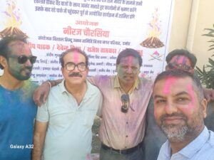 *विजयनगर में फूलों की होली उत्साह के साथ मनाई, परिवार सहित बड़ी संख्या में पहुंचे शहरवासी*