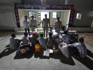 *फुटेरा चौकी में स्टॉप कम सराहनीय कार्य ज्यादा ग्राम में चर्चा का विषय*