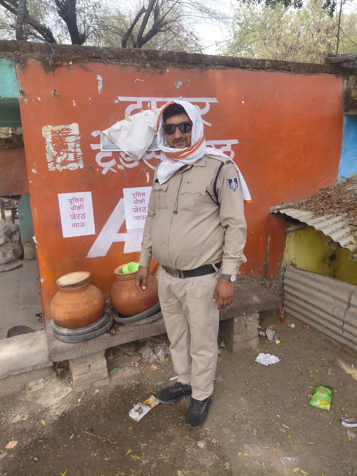 *जेरट चौकी के आरक्षक आकाश पांडे ने पेश की मानवता की मिसाल*