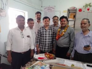 *मगरोन संकुल केंद्र में नवागत प्राचार्य का भव्य स्वागत शिक्षा सुधार की जताई उम्मीद*