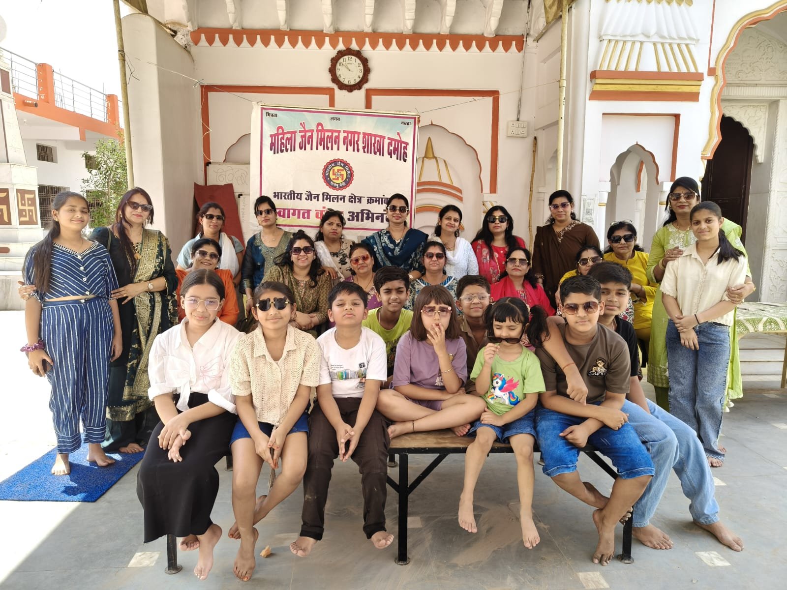 *महिला जैन मिलन का दिव्य आयोजन, तीर्थ वंदना, दान और पिकनिक में झलकी आस्था व एकता*