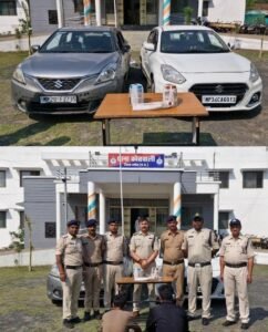*कार में हथगोला और चाकू लेकर घूम रहे दो आरोपी गिरफ्तार कोतवाली पुलिस की बड़ी कार्रवाई*