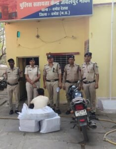 *जबलपुर नाका पुलिस की बड़ी कार्रवाई 54 लीटर अवैध शराब के साथ युवक गिरफ्तार*