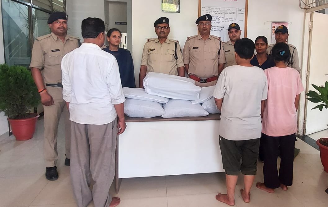 *नोहटा पुलिस की बड़ी कार्रवाई: तीन तस्करों से 18.520 किलो गांजा जब्त तीन आरोपी गिरफ्तार*