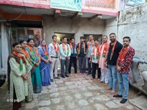 *भाजपा दीनदयाल उपाध्याय नगर मंडल शक्ति केंद्र क्रमांक 04 की संगठनात्मक बैठक संपन्न*