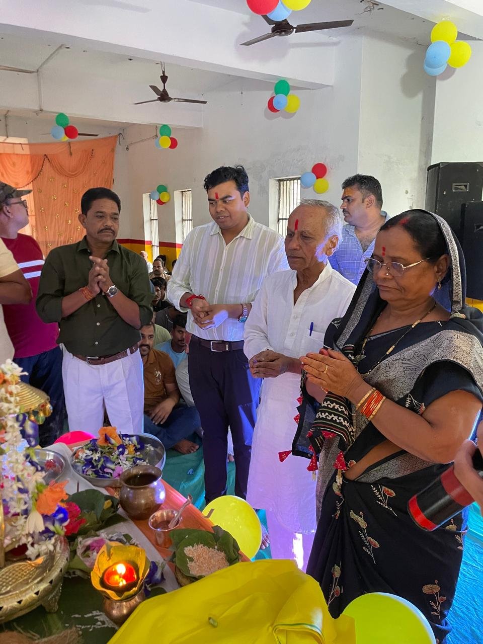 *उपजेल हटा में धूमधाम से मनाया गया श्रीकृष्ण जन्मोत्सव विधायक उमा देवी खटीक ने की पूजा-अर्चना*