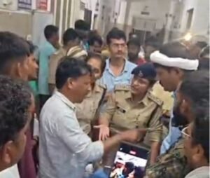*हिंडोरिया में जुआ फड़ पर कार्रवाई के दौरान युवक की मौत, अस्पताल में हंगामा*
